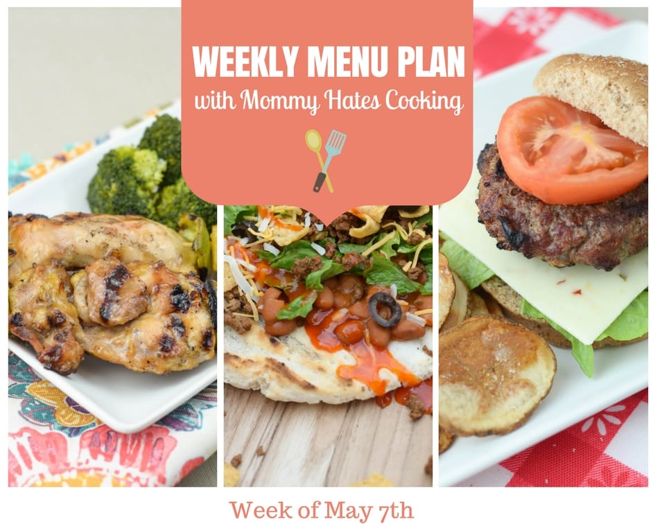 Weekly Menu Plan – Week of May 7th