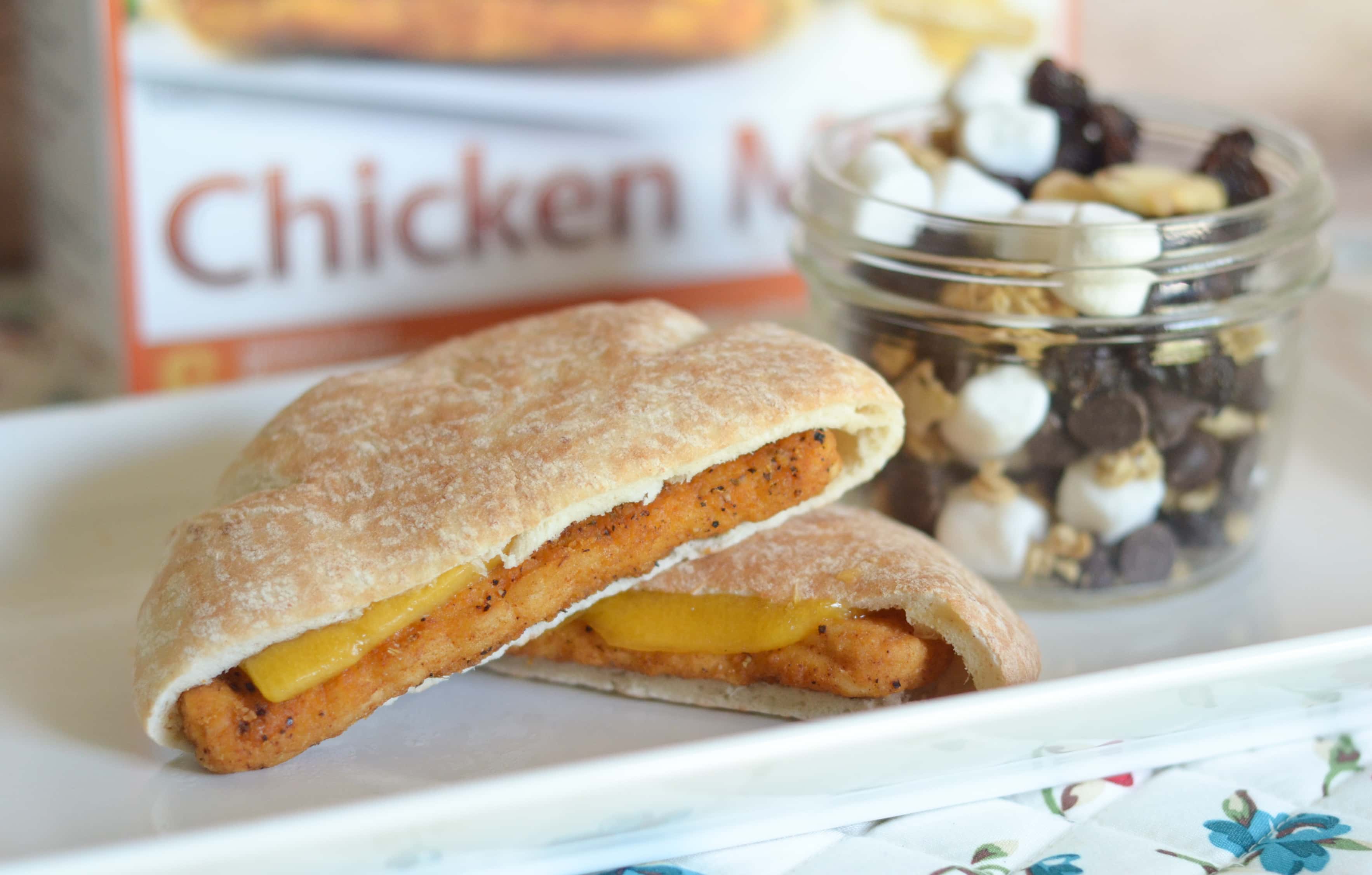 Granola Trail Mix + Chicken Melts