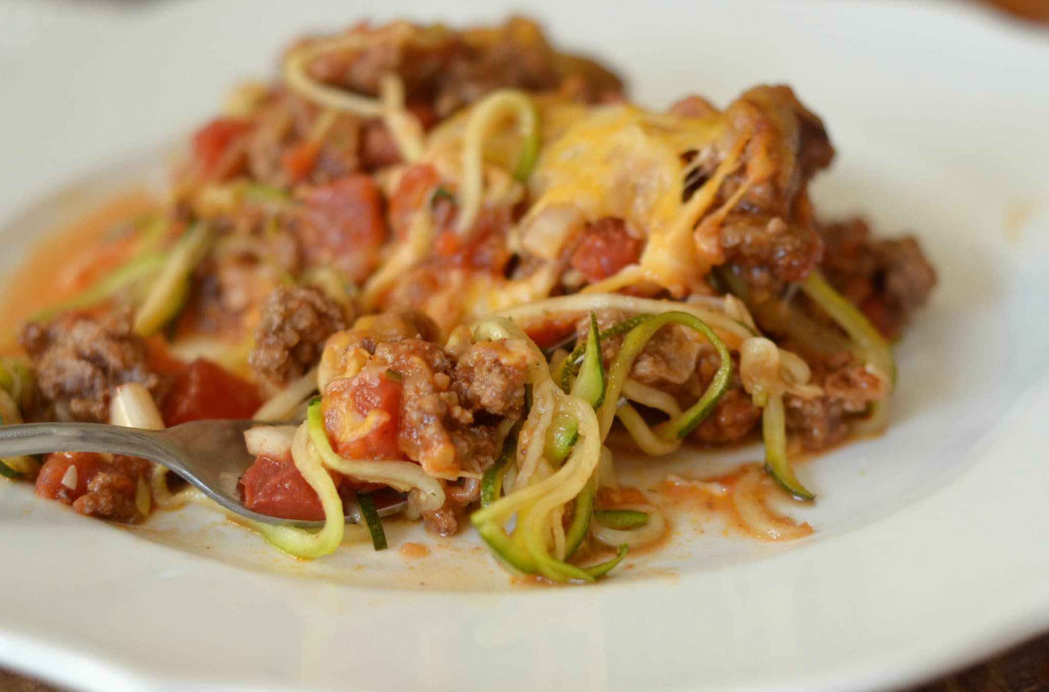 Taco Zoodle Casserole