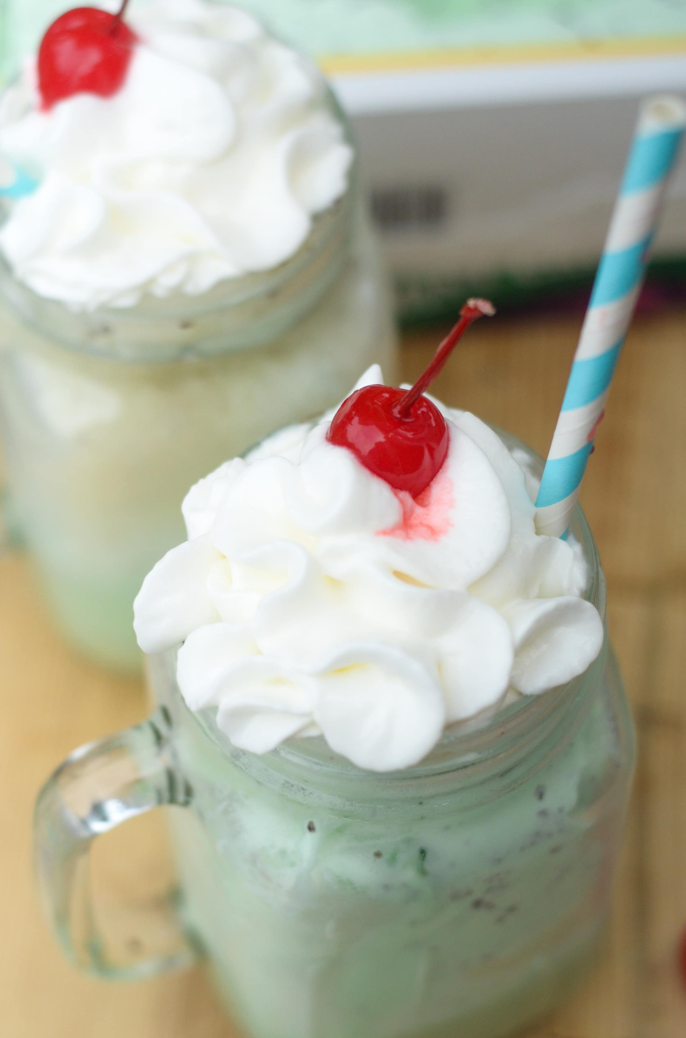 Mint Chocolate Floats
