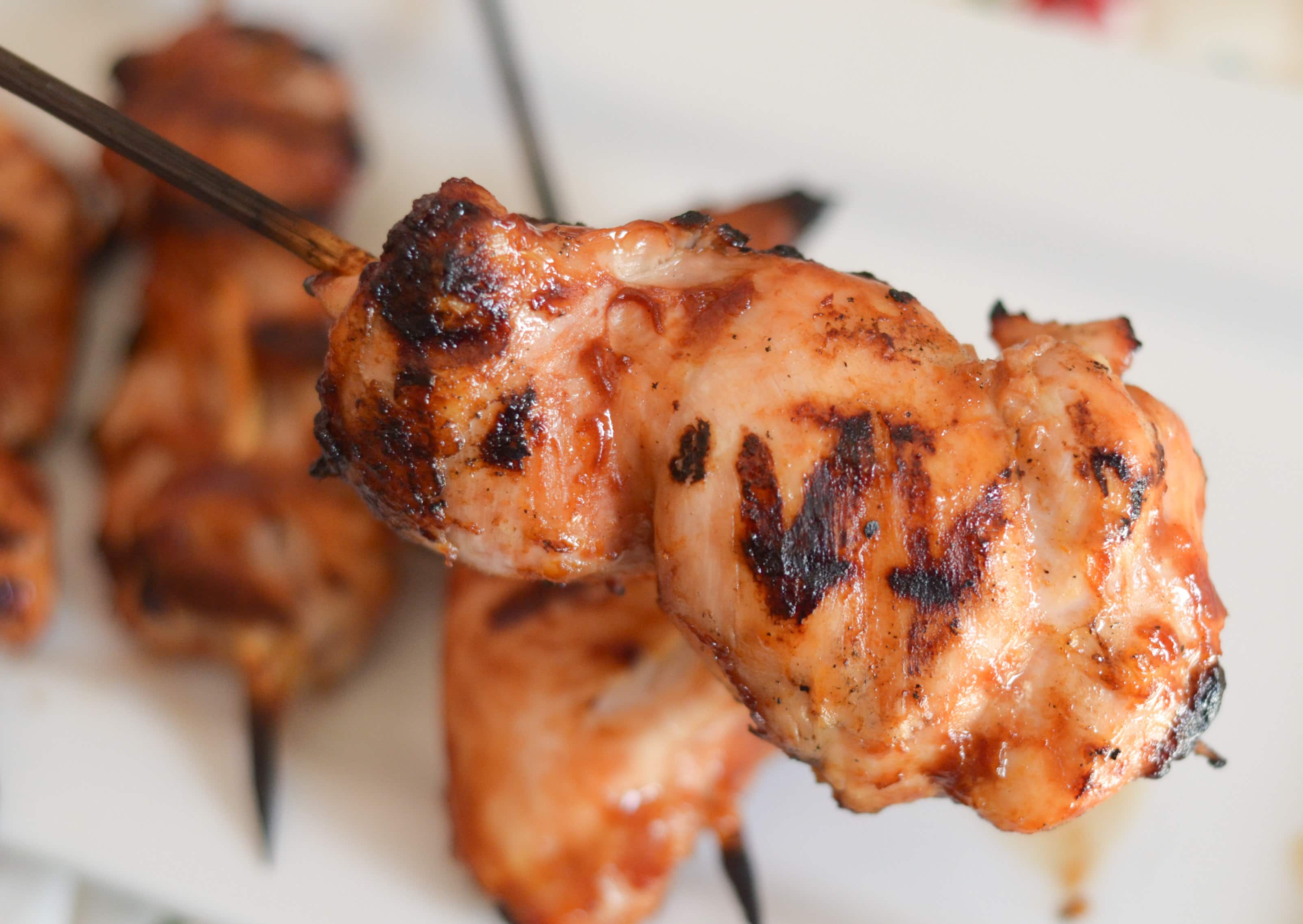 BBQ Chicken Skewers