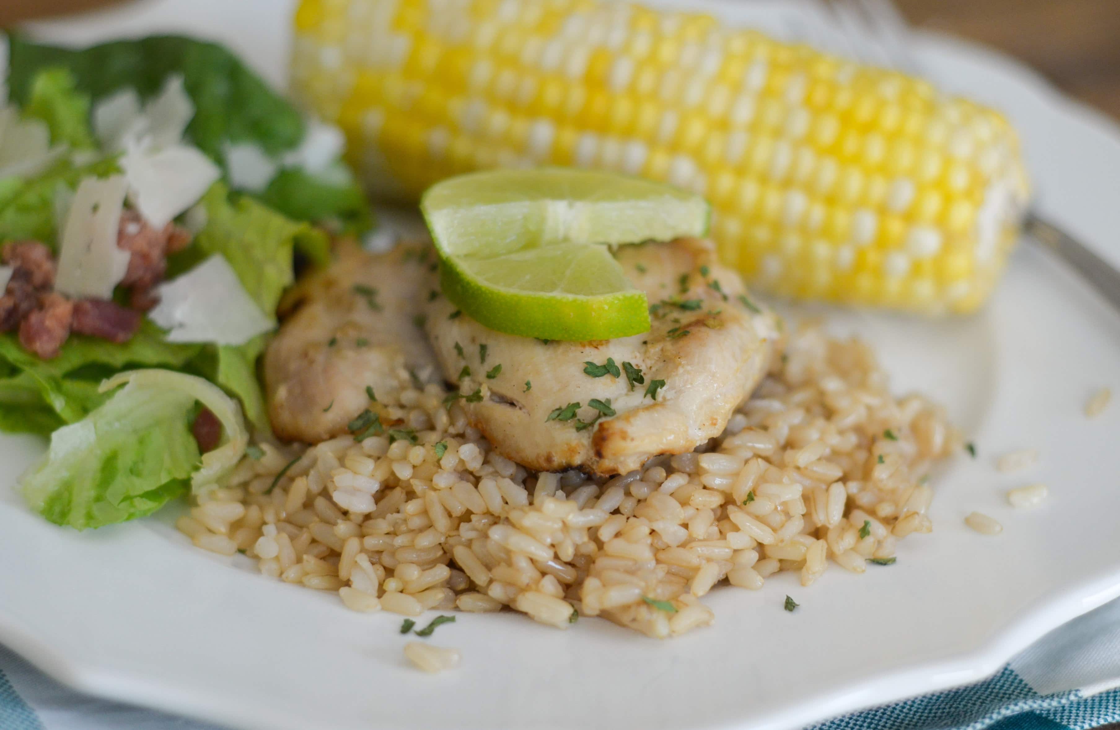 Honey Lime Grilled Chicken