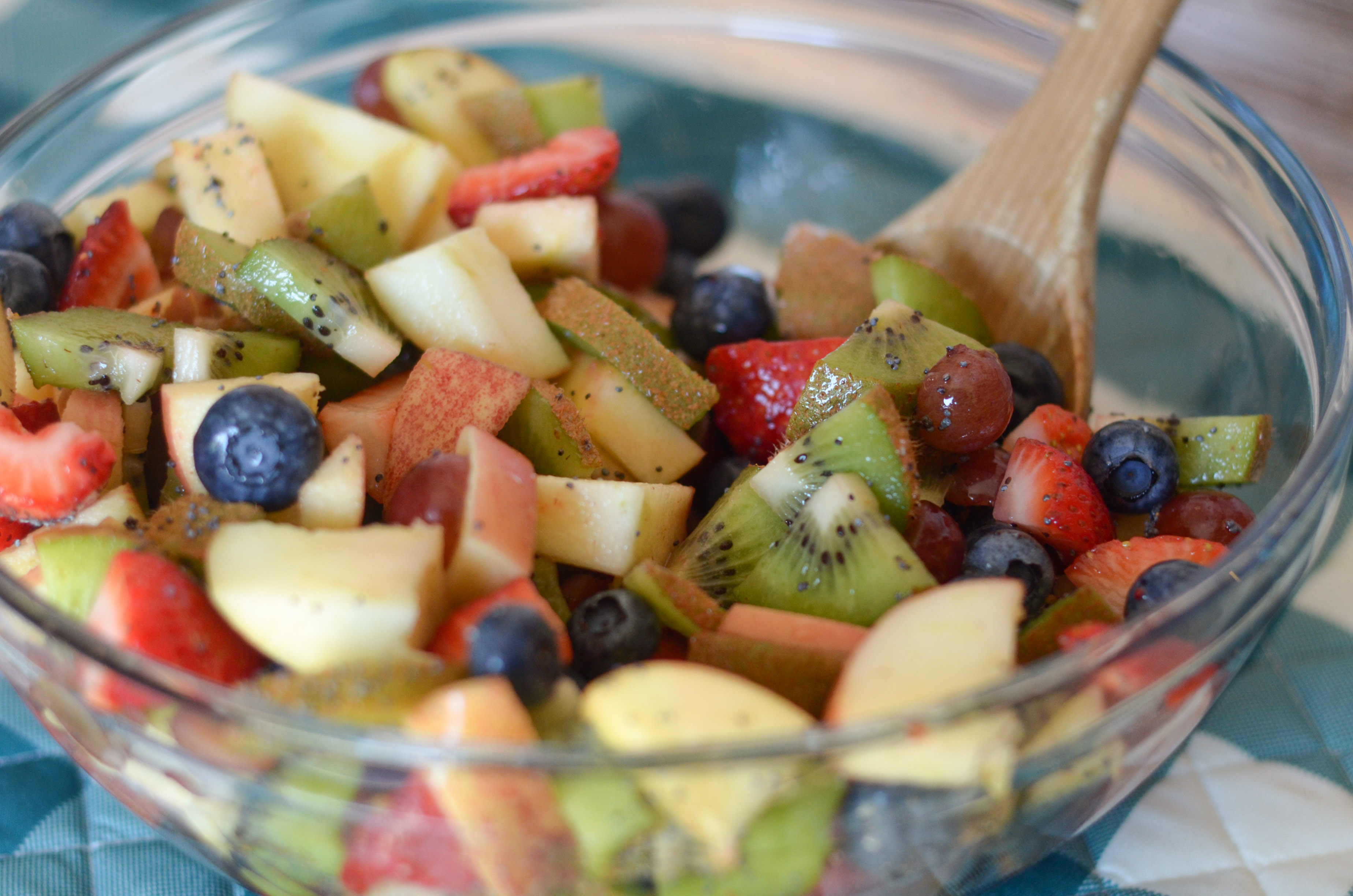 Quick & Simple Poppy Seed Fruit Salad