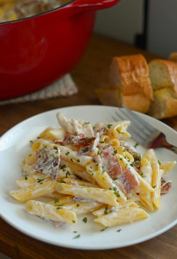 Penne Chicken Alfredo