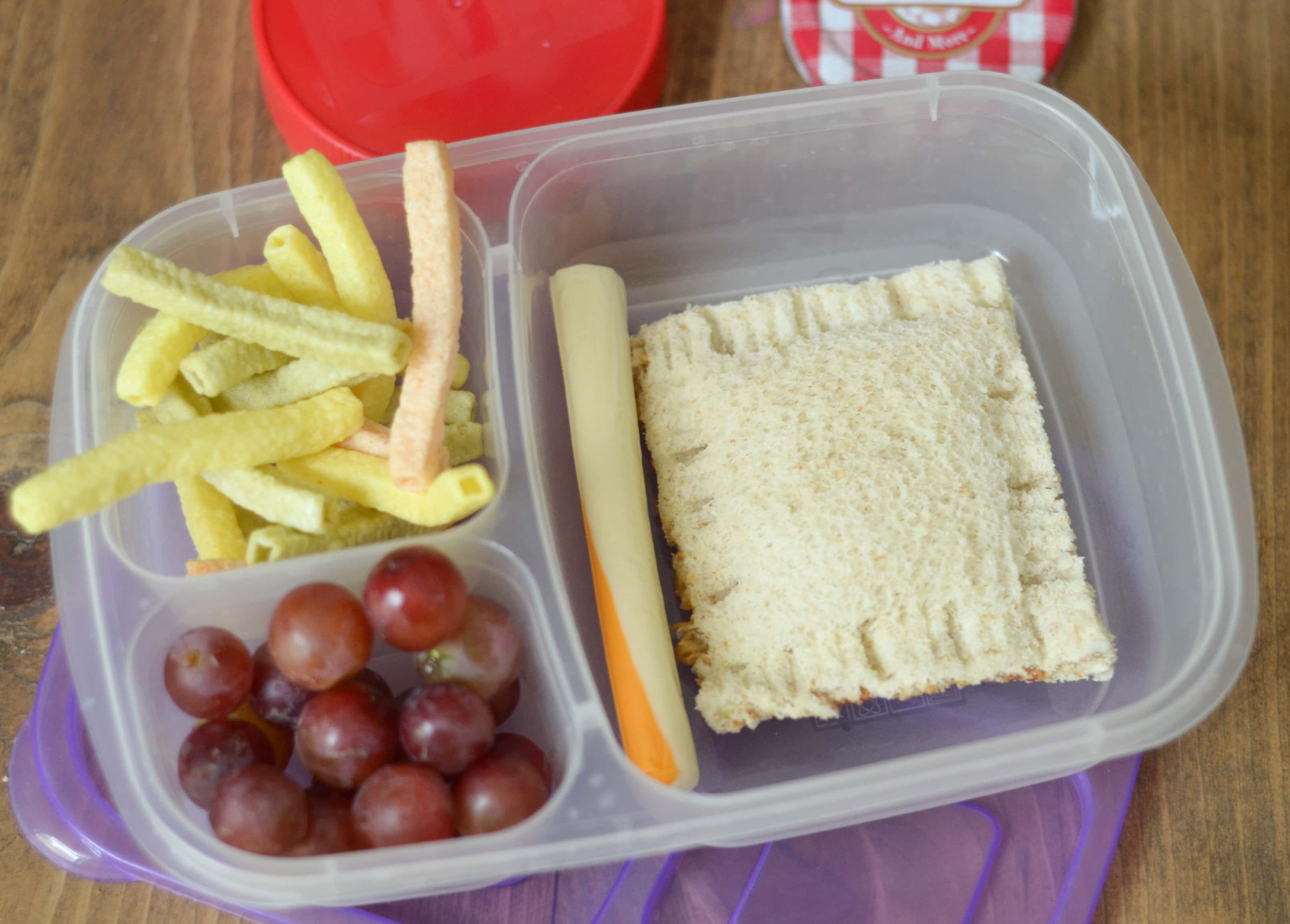 Crustless PB&J Pockets