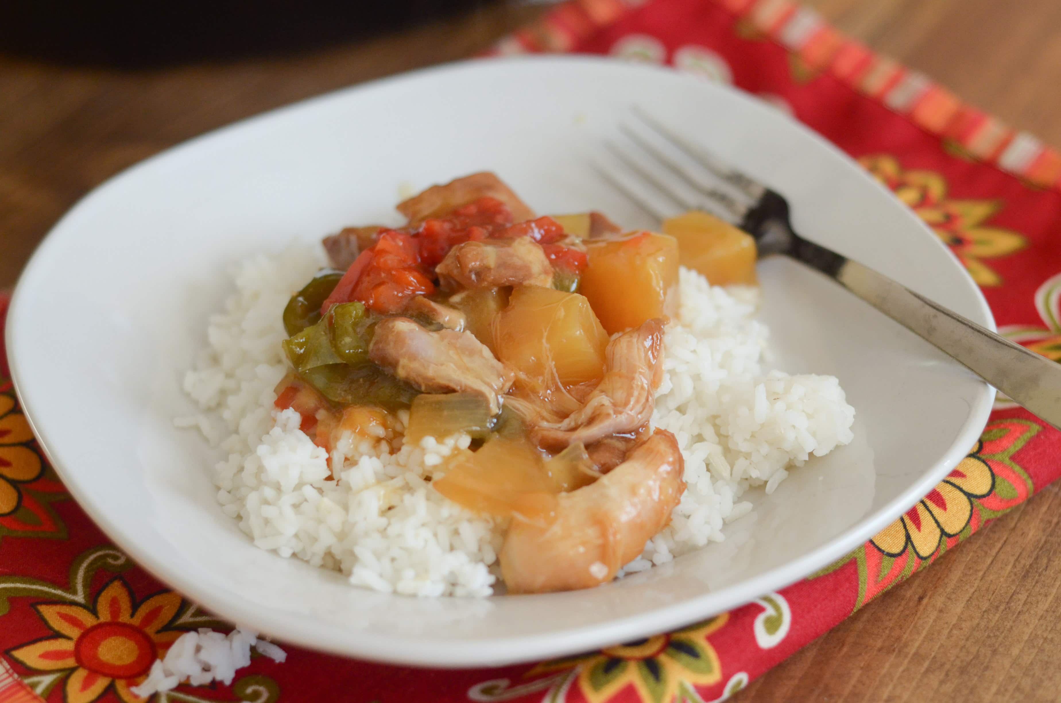 Gluten-Free Slow Cooker Sweet and Sour Chicken