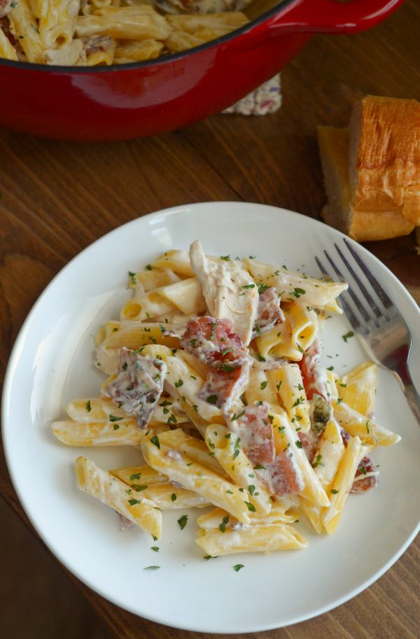 Penne Chicken Alfredo