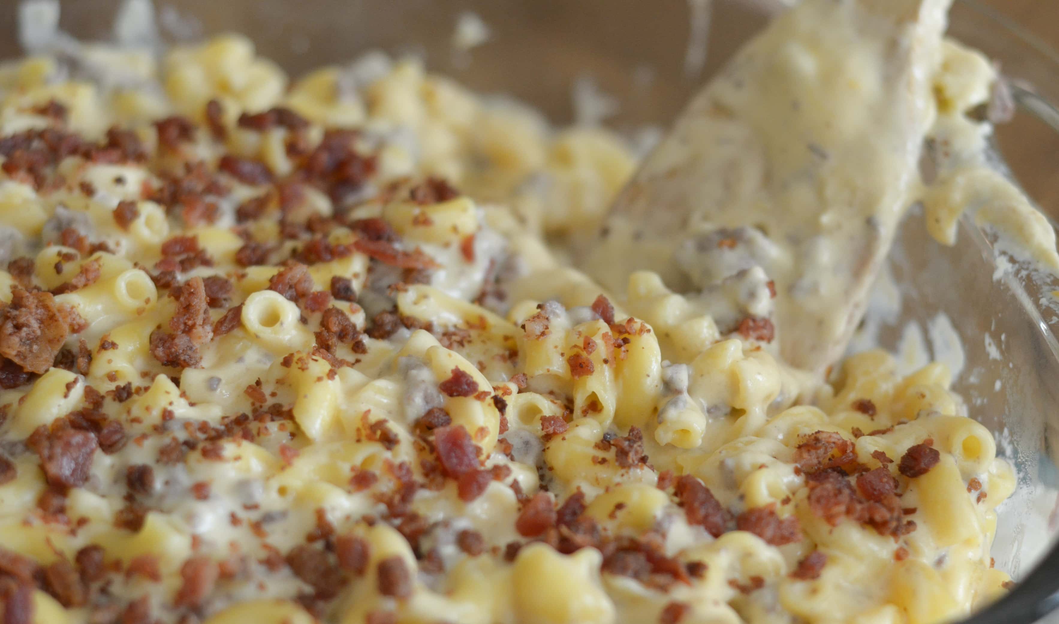 Gluten Free Beefy Mac & Cheese