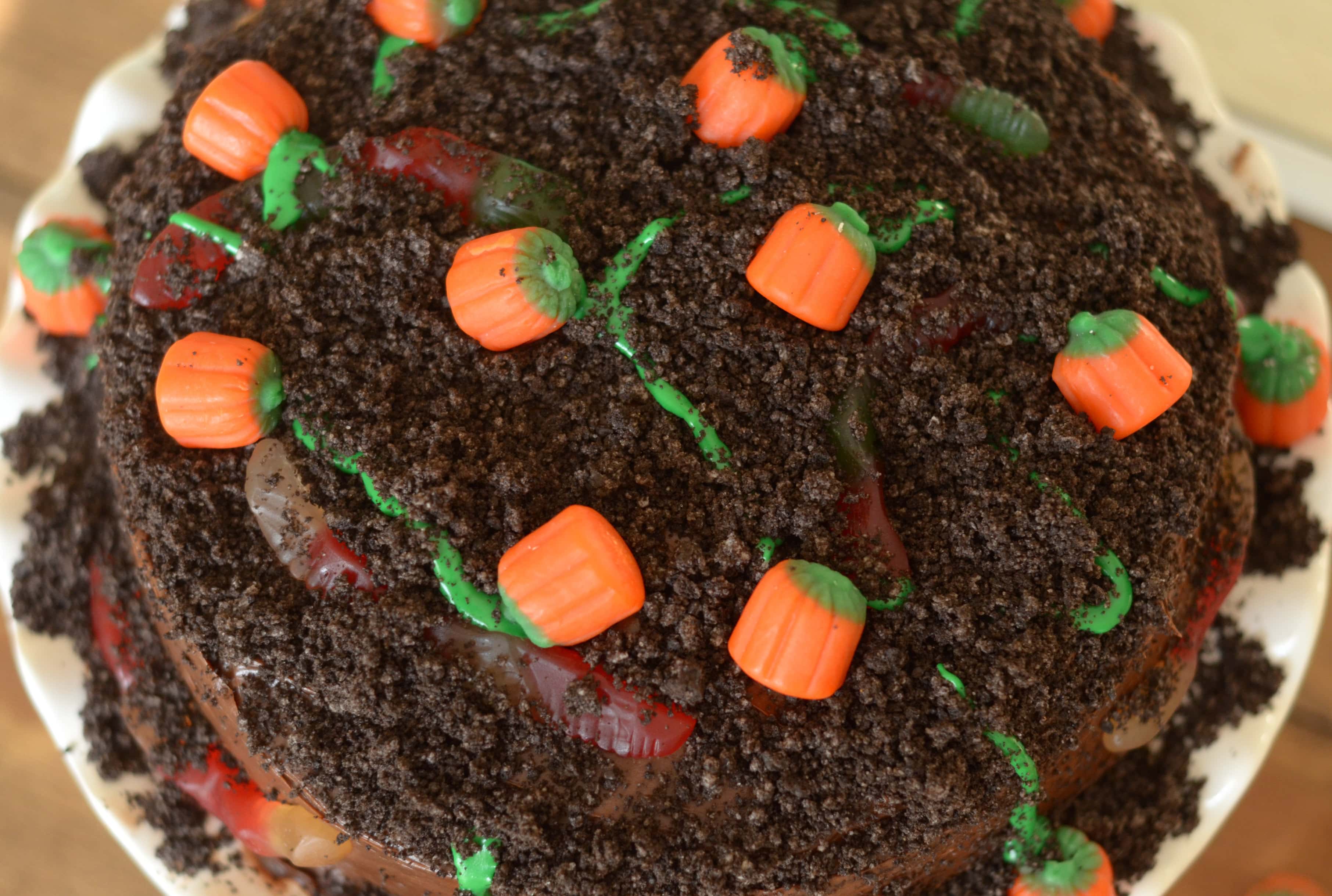 Pumpkin Patch Cake