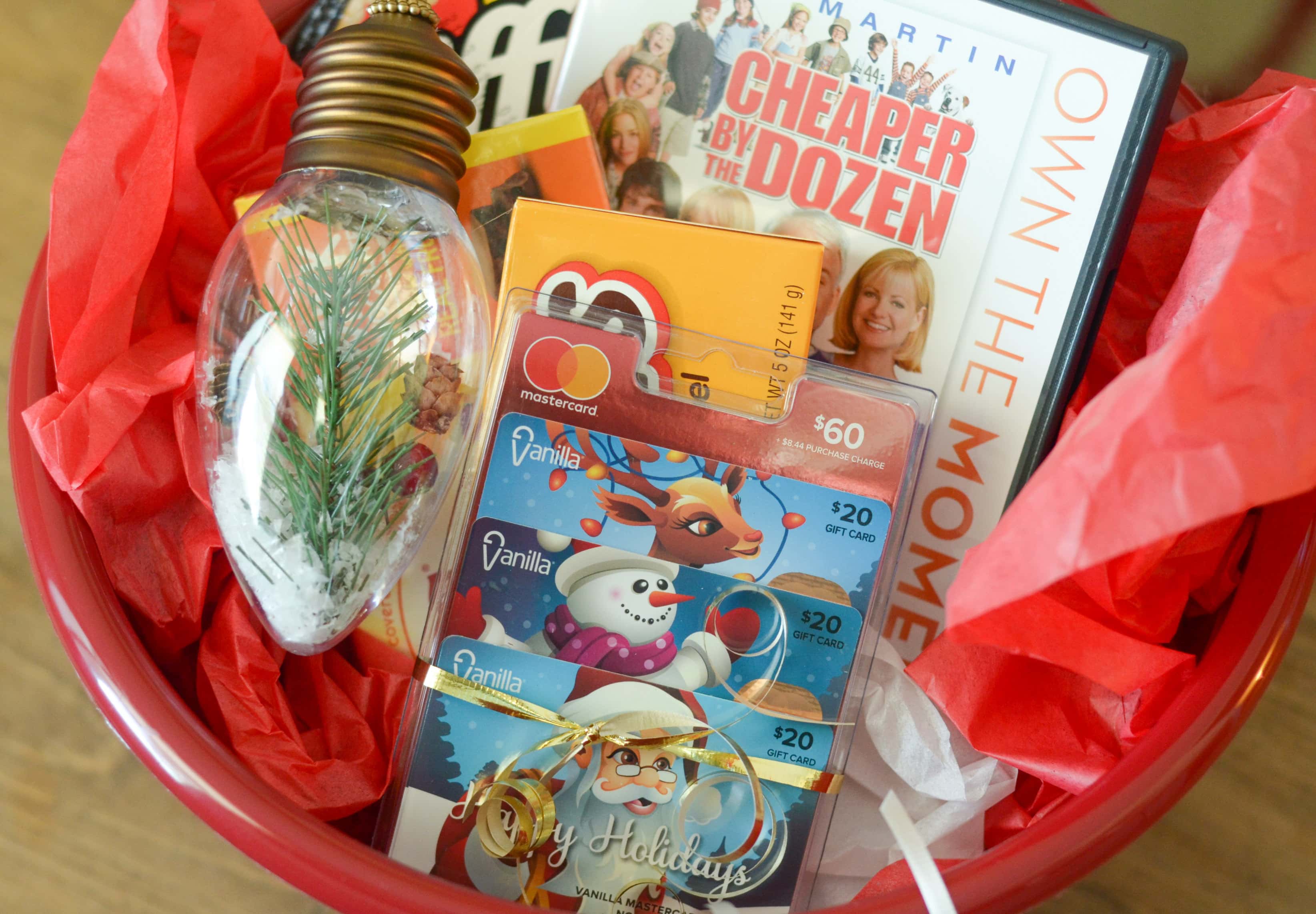 Movie Night Gift Basket