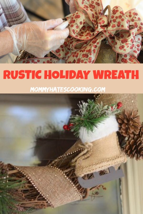 Rustic Holiday Wreath