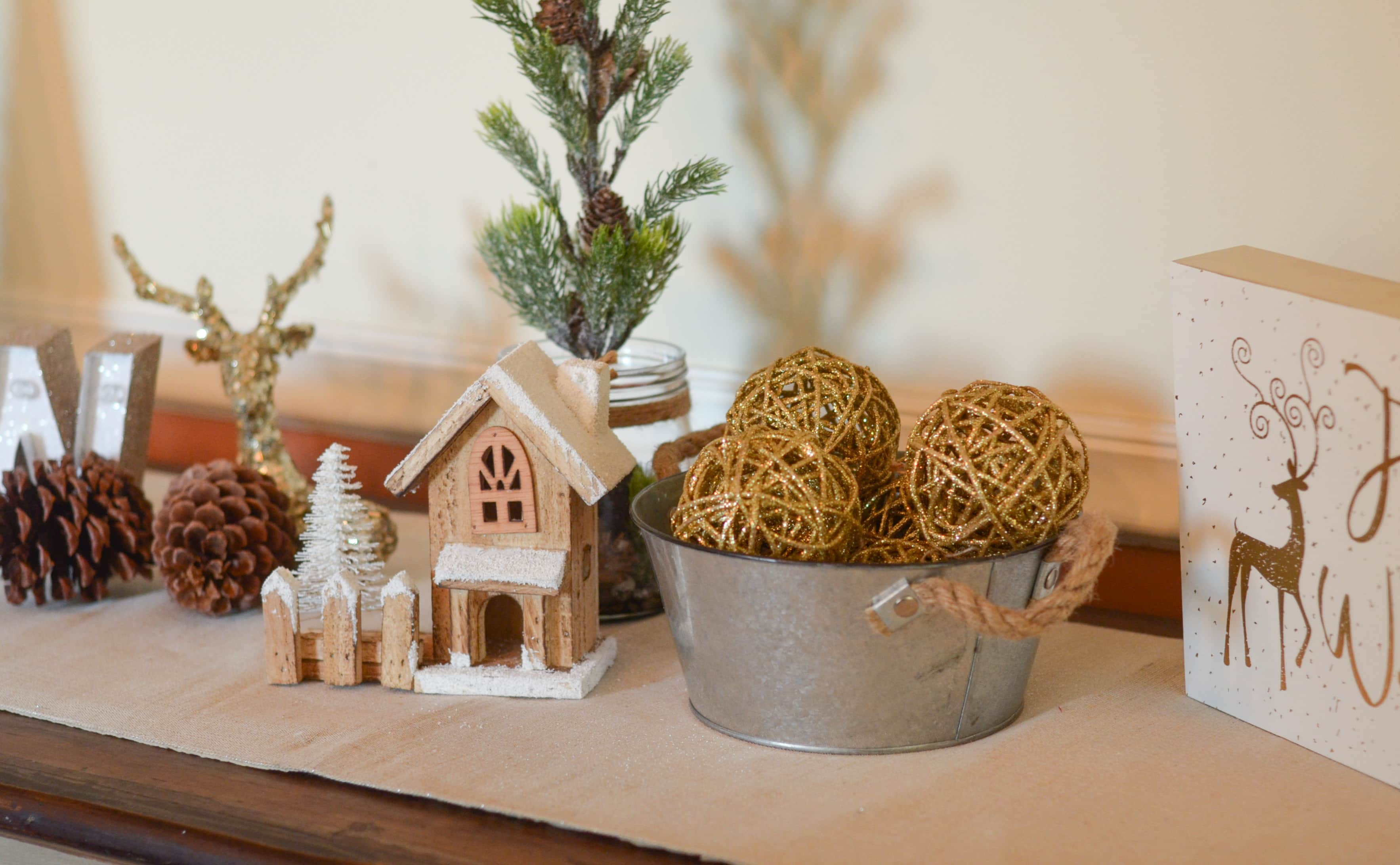 Simple Holiday Decor with At Home