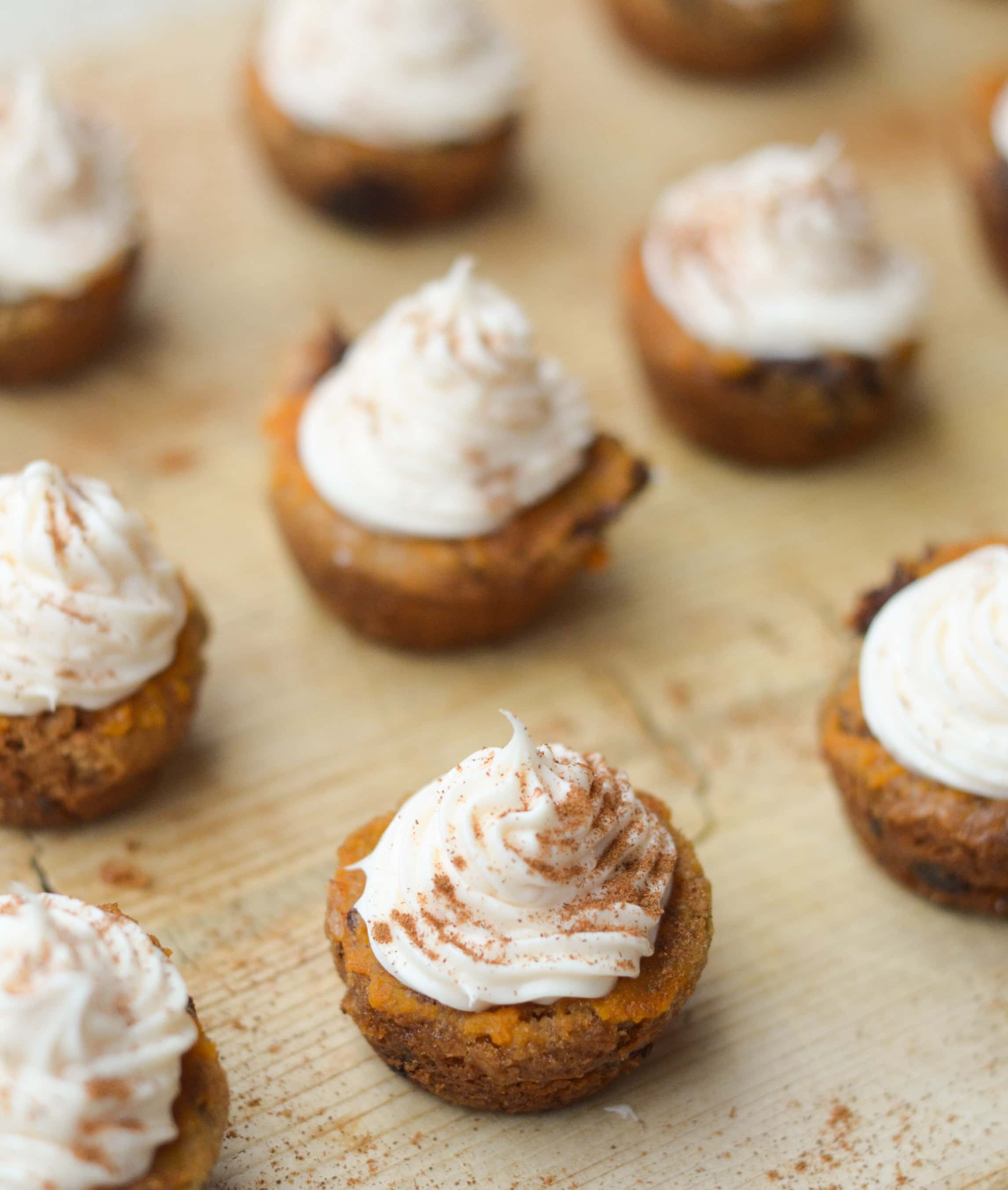 Gluten-Free Mini Pumpkin Pies