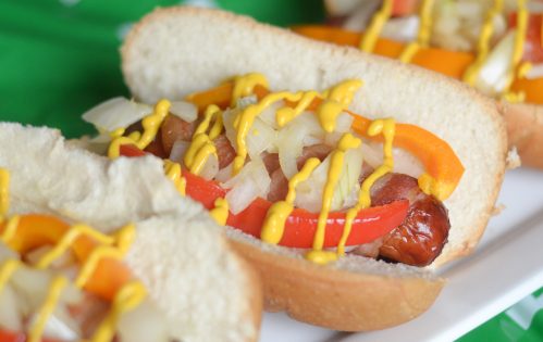Bacon Wrapped Brats