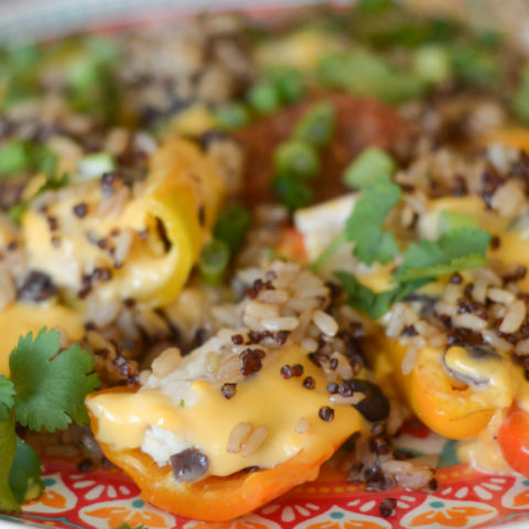 Image for Cheesy Sweet Pepper Nachos