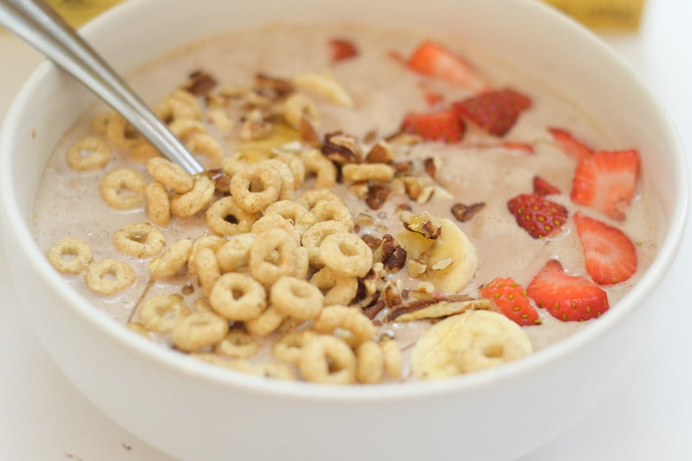 Chocolate Banana Nut Smoothie Bowl