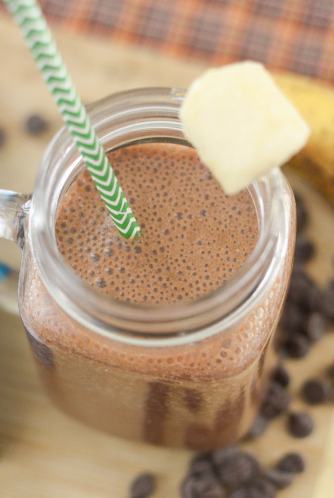 Coconut Chocolate Mocha Smoothie