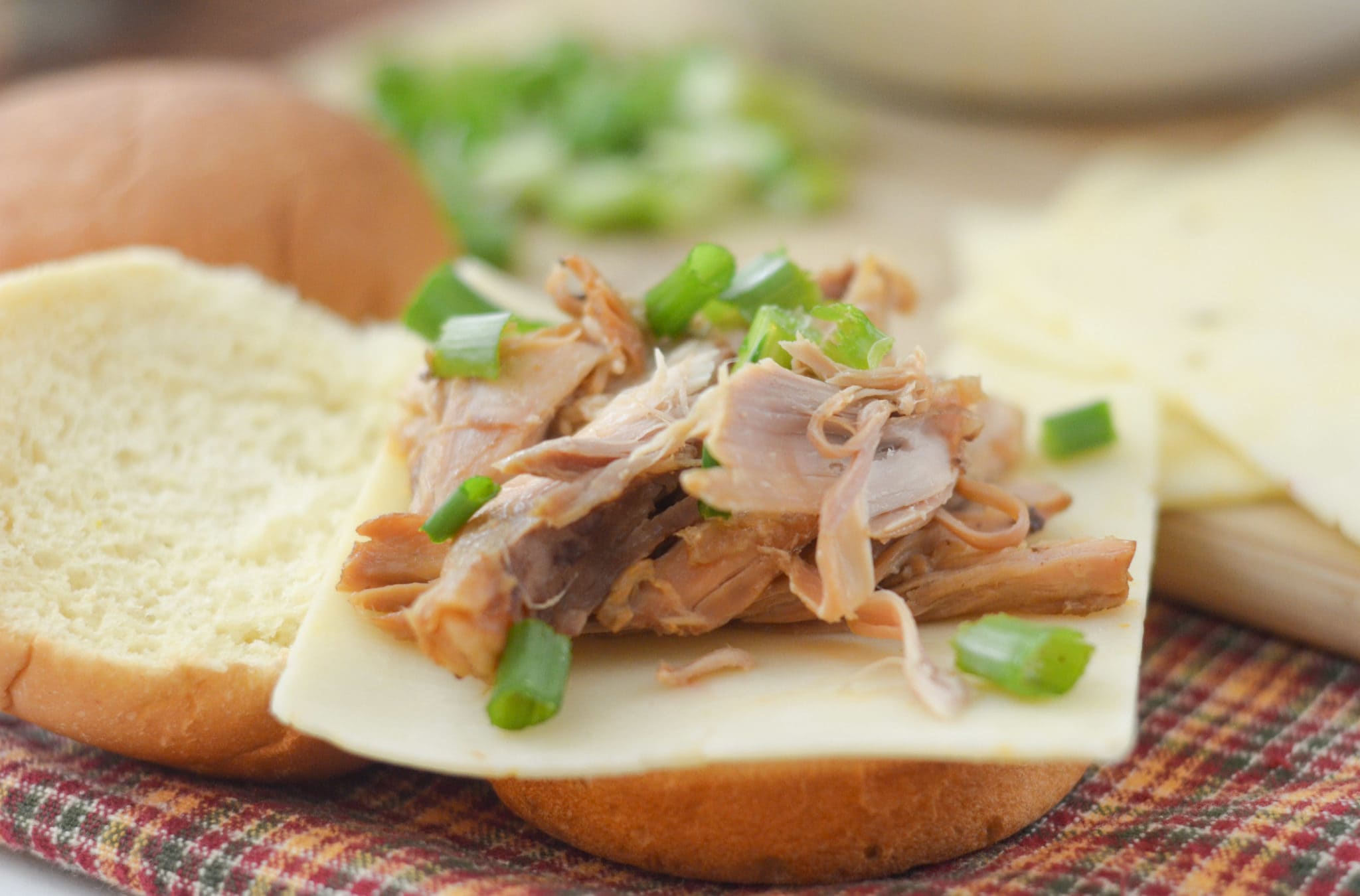 Glazed Chicken Sliders with Pepper Jack Cheese