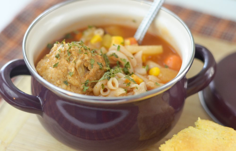Instant Pot Meatball Soup