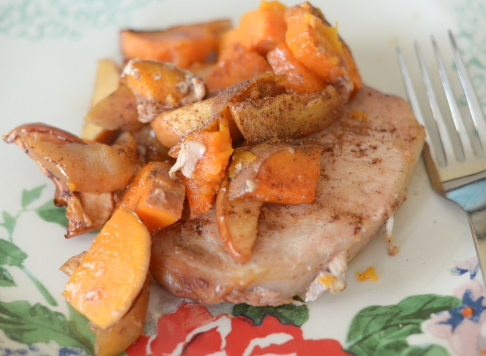 Maple Cinnamon Pork Chops