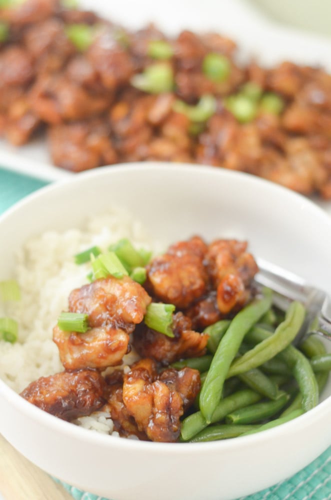 Air Fryer Chicken Teriyaki Bowls (Ninja Foodi)