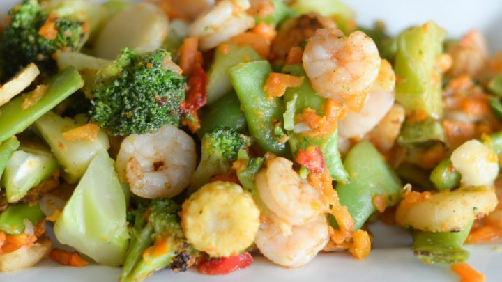 Image for Air Fryer Shrimp and Vegetables