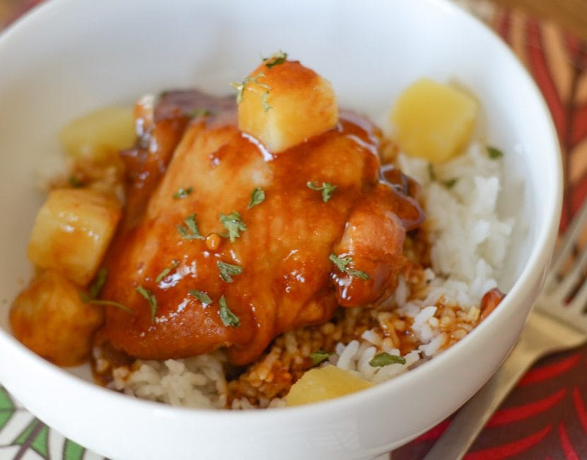 Instant Pot Honey Ginger Chicken