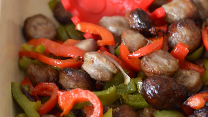 Image for Air Fryer Bratwurst and Vegetables