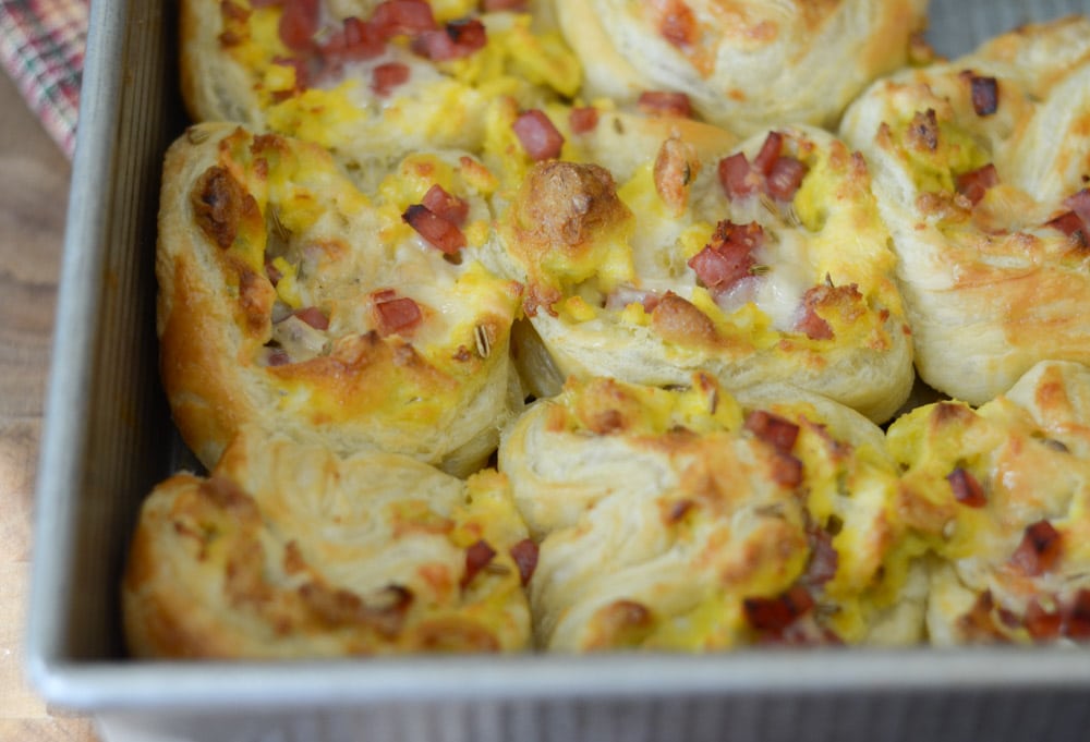 Ham & Egg Puff Pastry