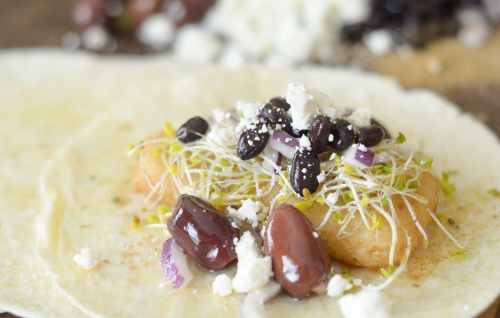 Mediterranean Fish Wraps