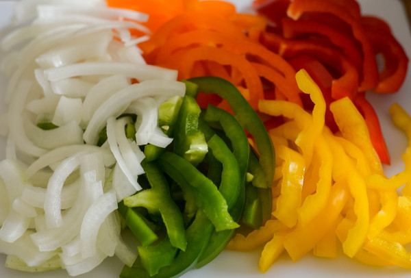 air fryer steak fajitas