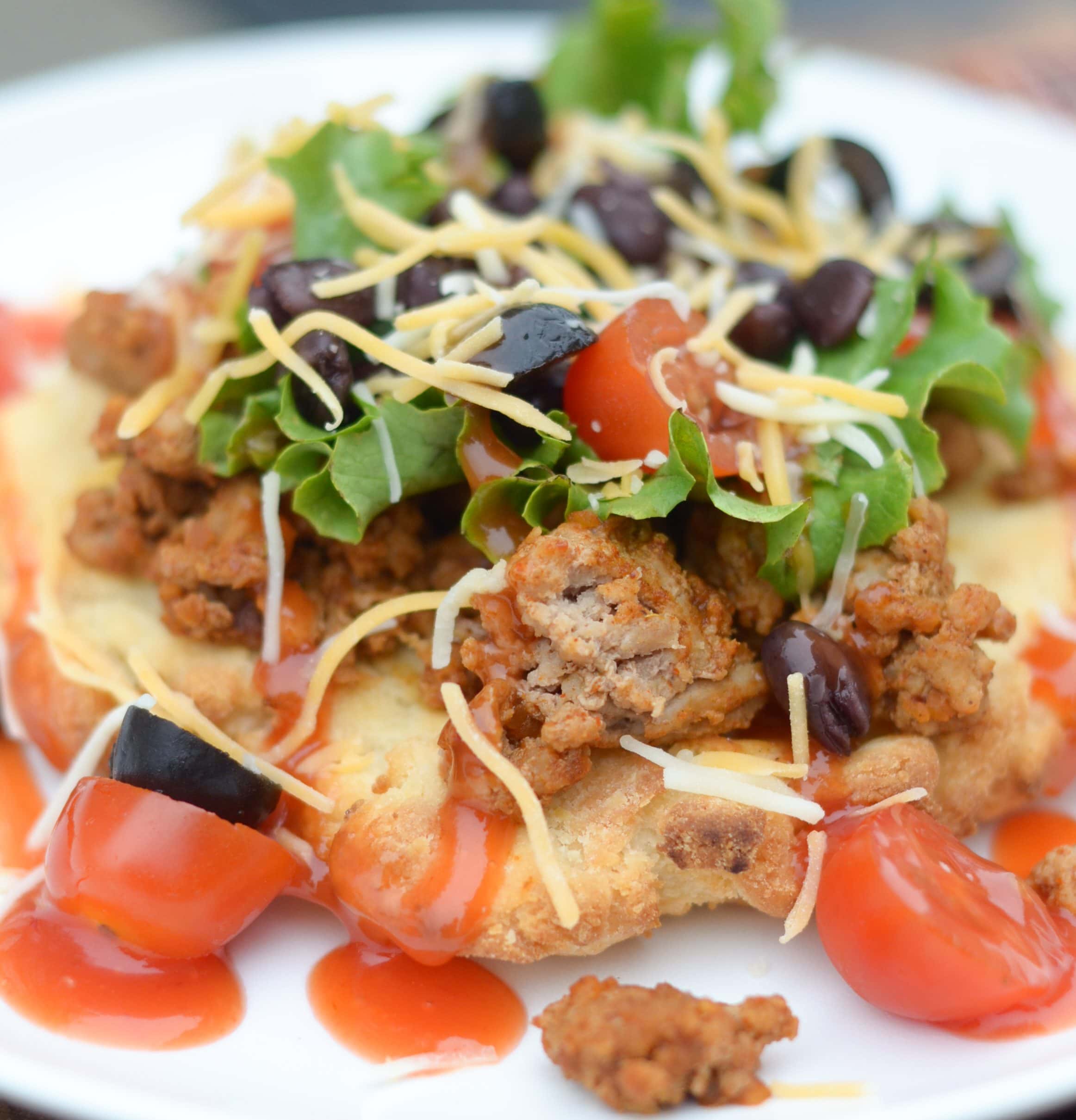 Gluten Free Air Fryer Indian Tacos