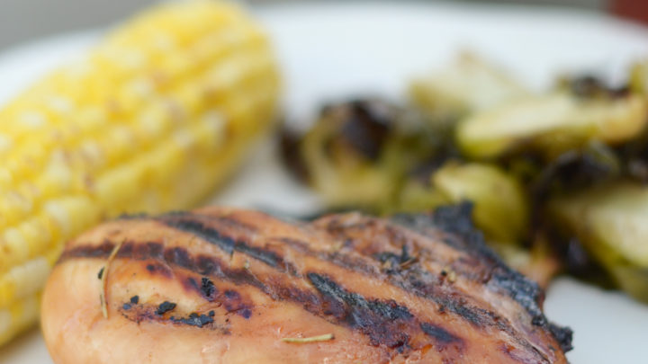 Image for Grilled Garlic Rosemary Glazed Chicken
