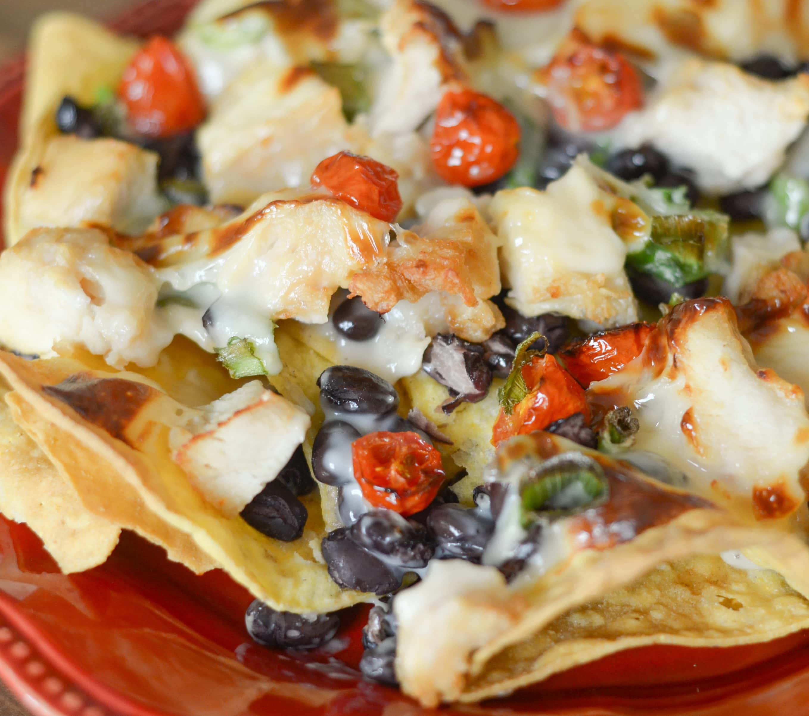 Air Fryer Plate Nachos