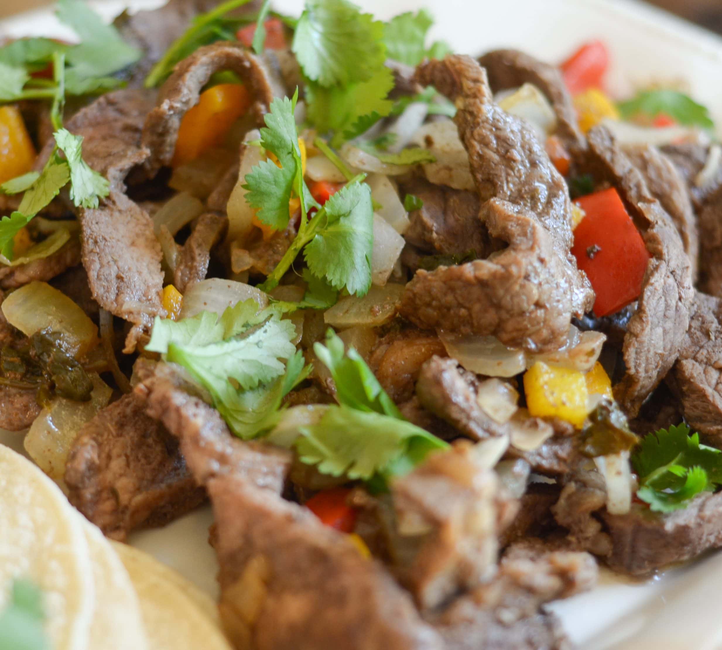 Grilled Balsamic Steak Street Tacos
