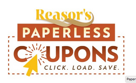 Save at Reasor’s with Paperless Coupons