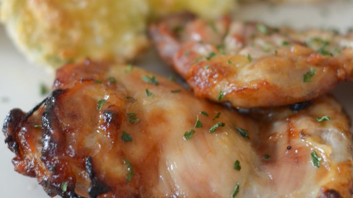 Image for Air Fryer Glazed Chicken Thighs