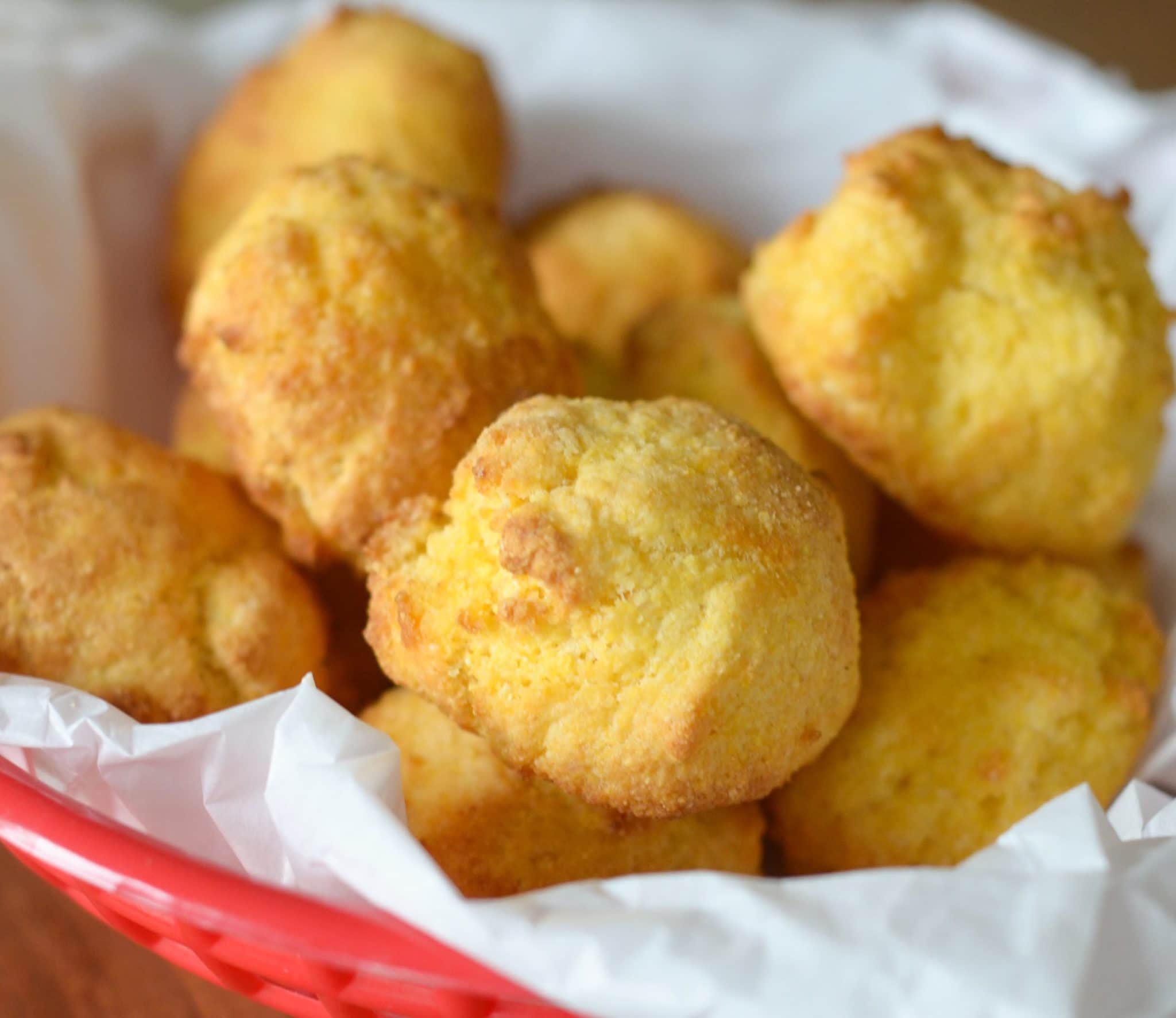 Easy Air Fryer Hush Puppies (Ninja Foodi or Ninja Crispi Recipe)