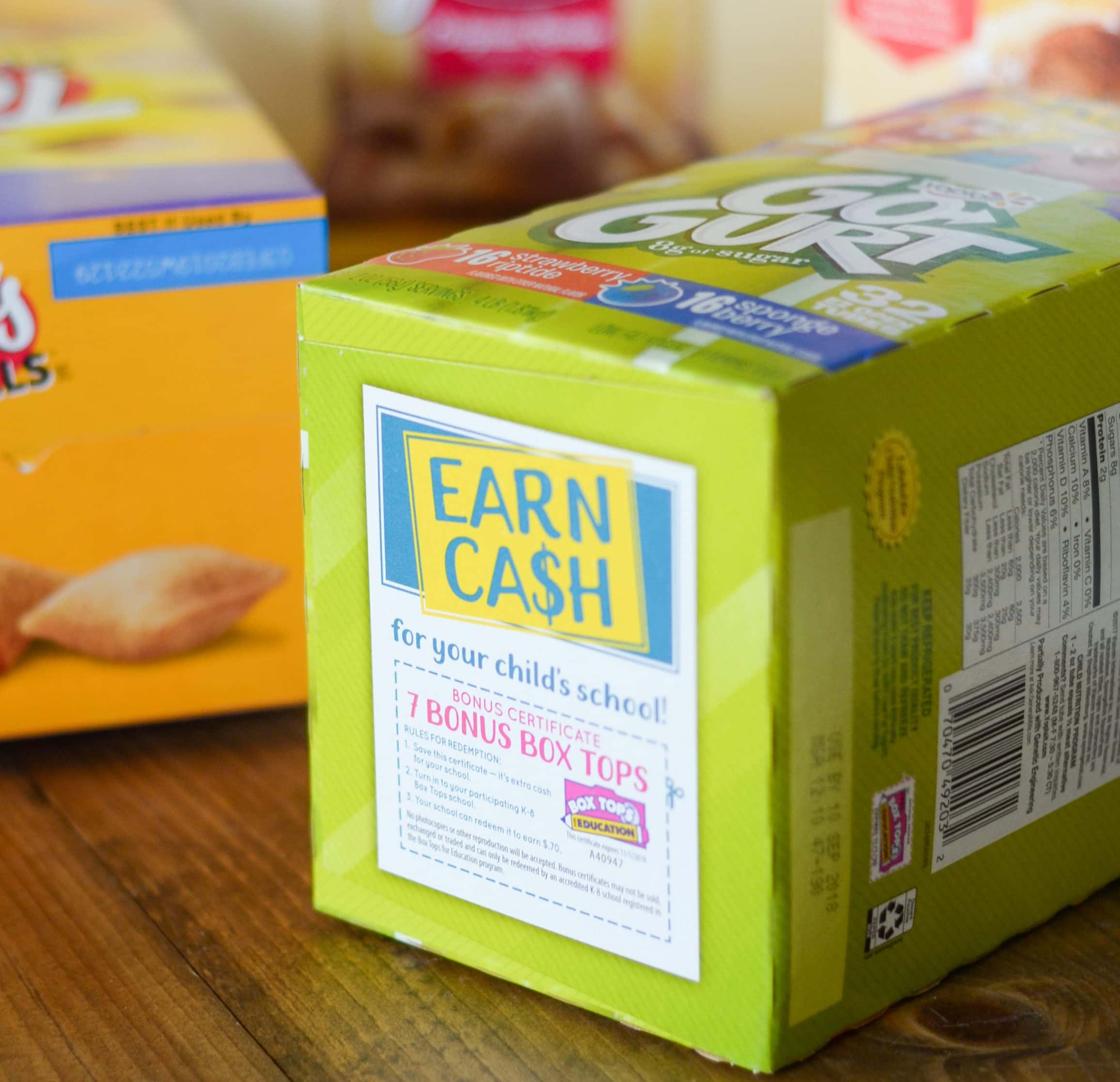 Give Back with Box Tops for Education