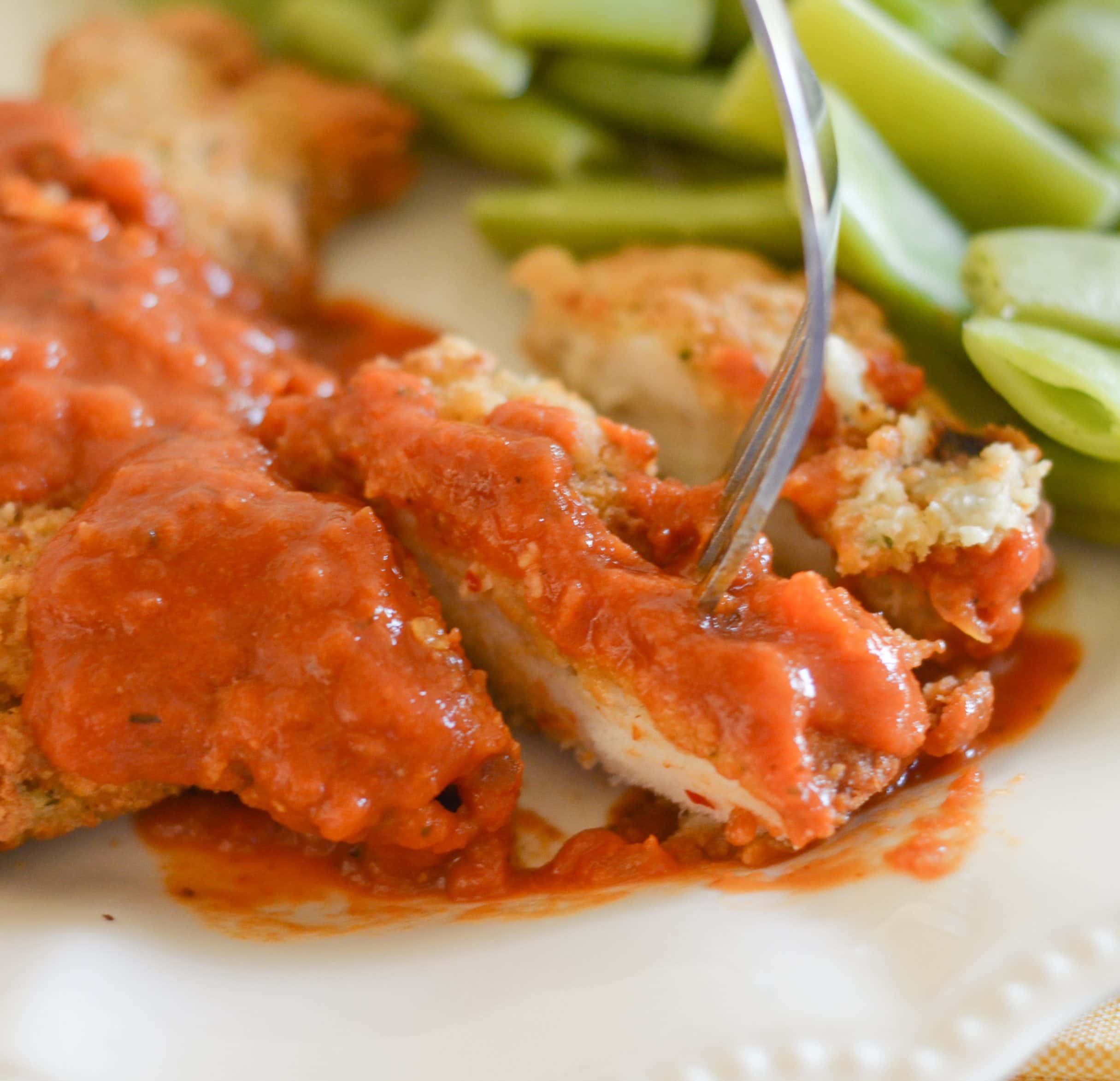 Crispy Chicken Pomodoro