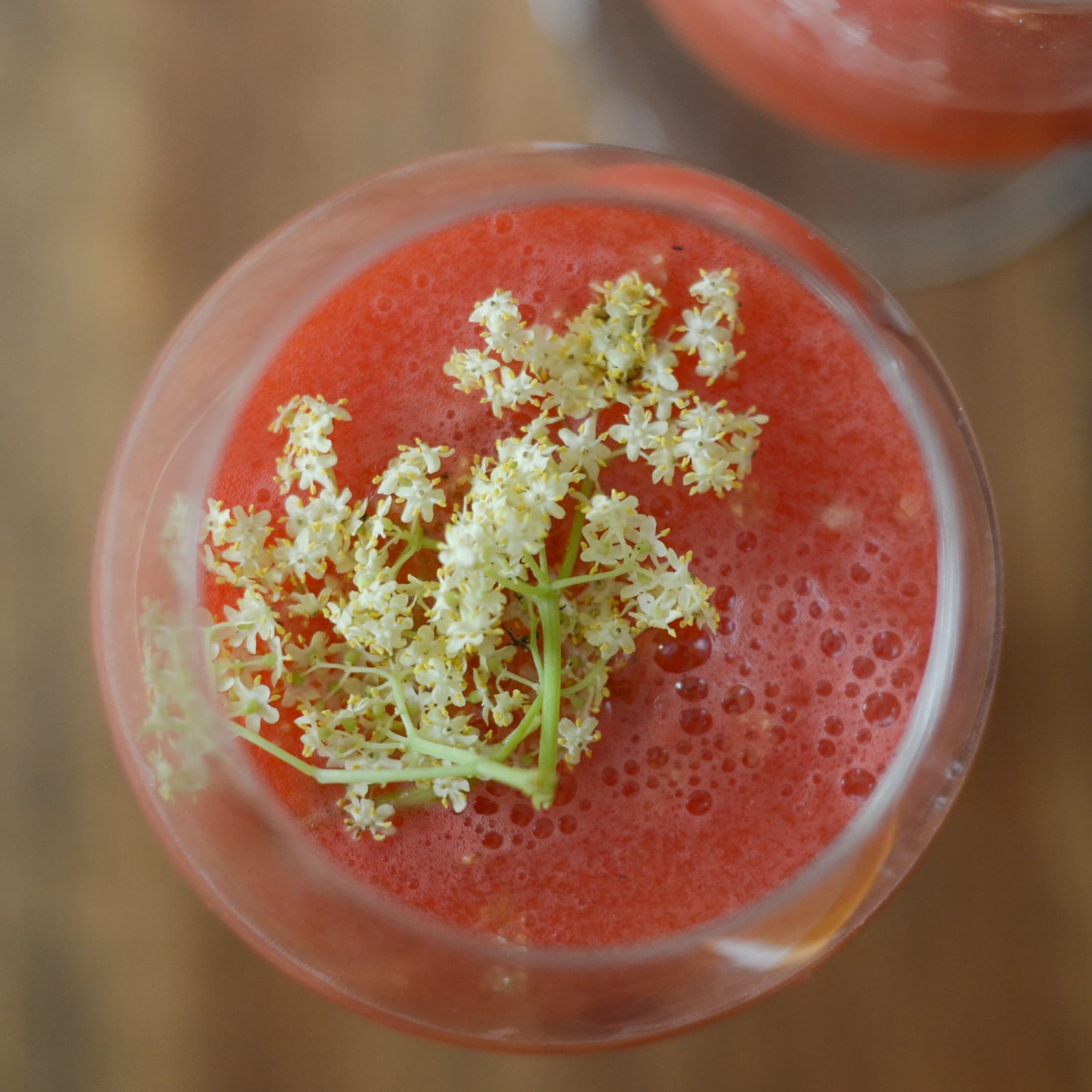 Watermelon Pineapple Punch with Elderflower