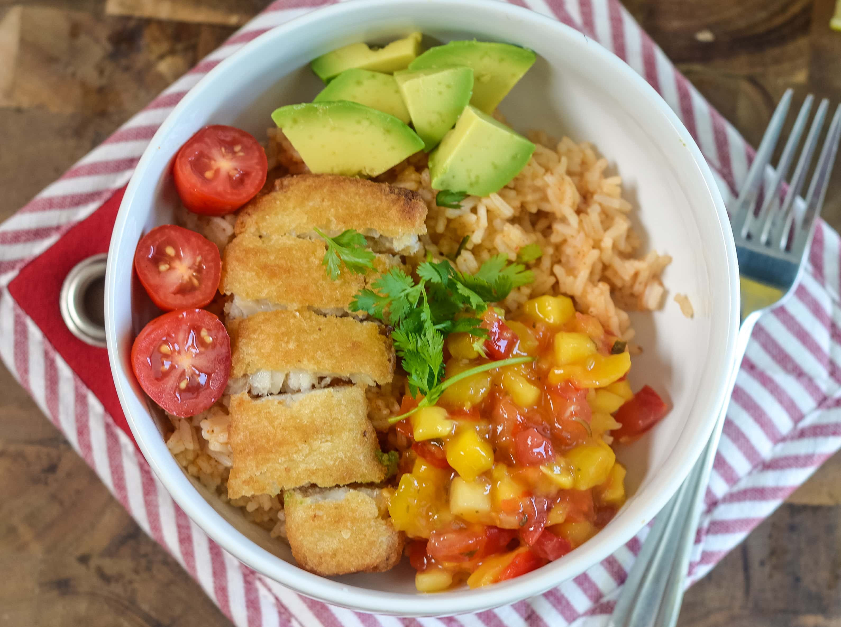 30 Minute Fish Taco Bowls