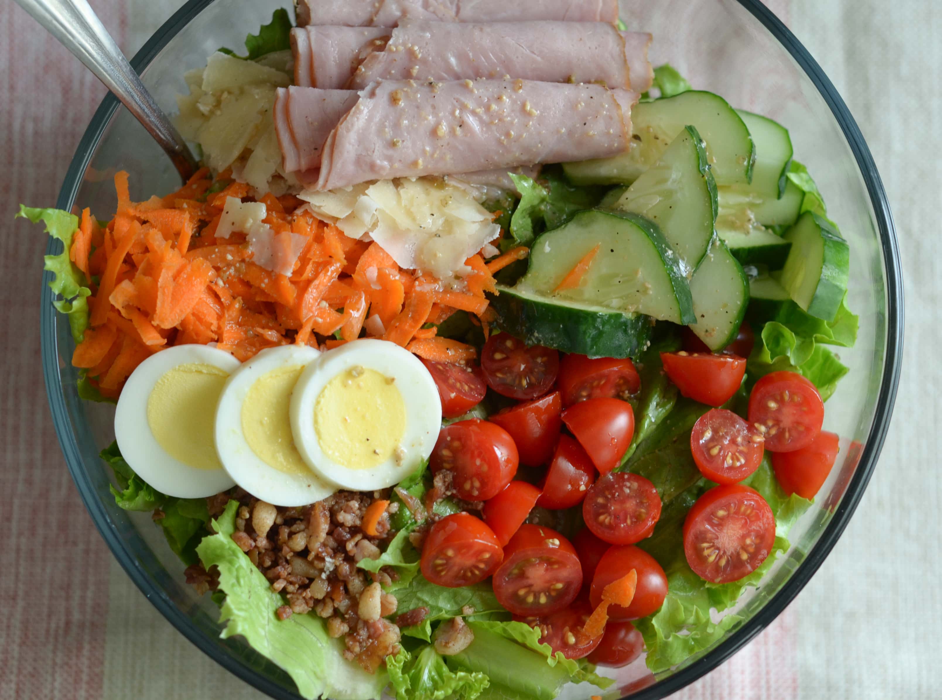 Chef Salad with Homemade Dressing