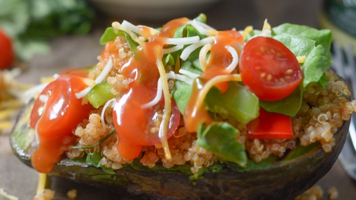 Image for Taco Style Quinoa Stuffed Avocado