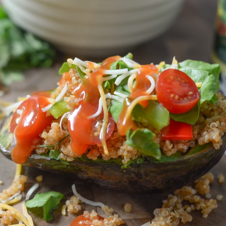 Image for Taco Style Quinoa Stuffed Avocado