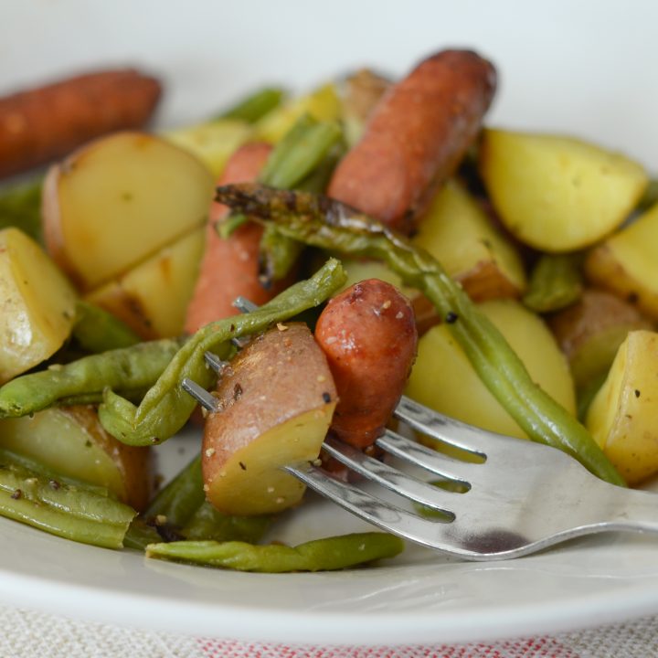 Image for Air Fryer Sausage, Beans, & Potato Hash