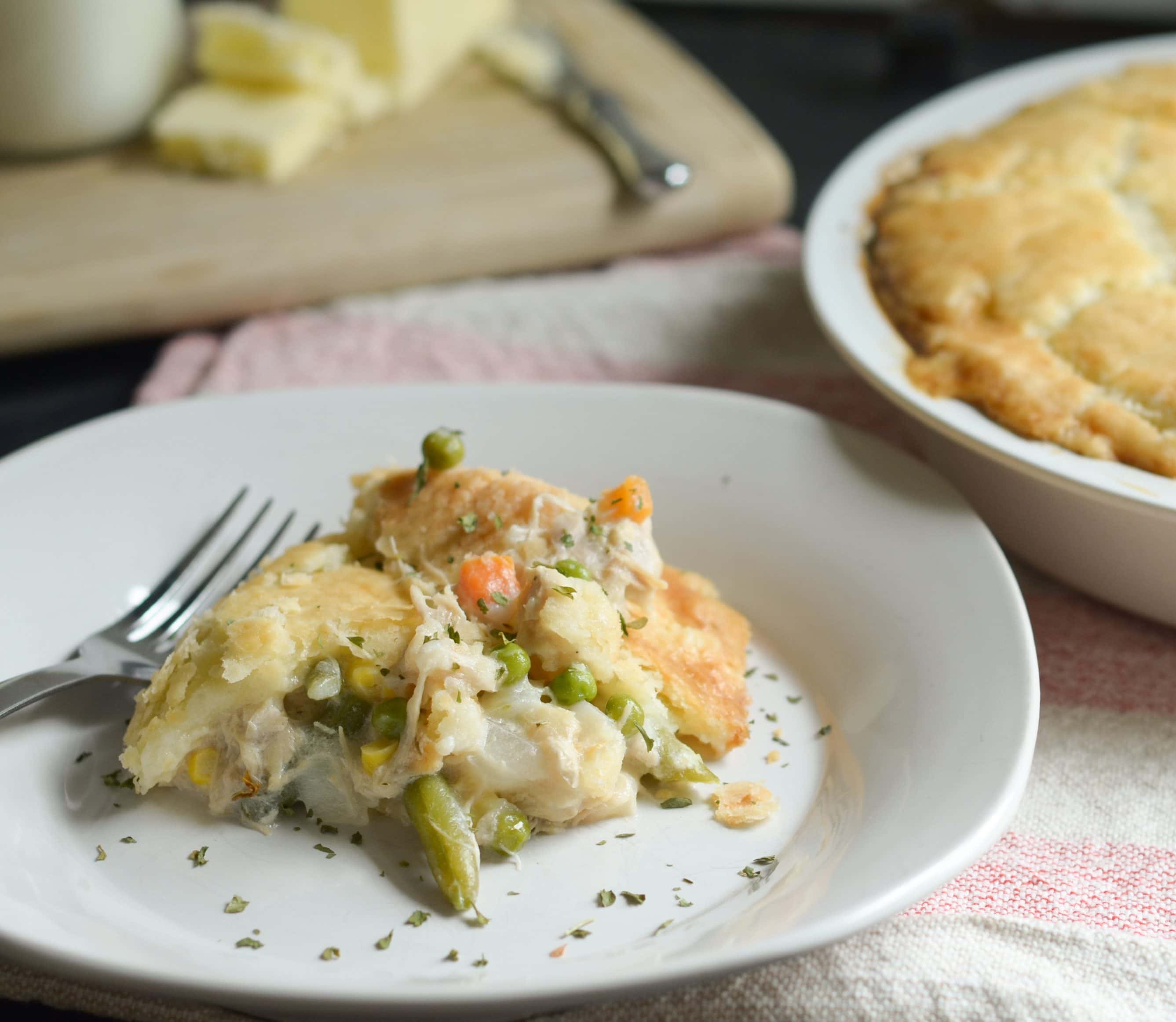Gluten Free Creamy Chicken Pot Pie