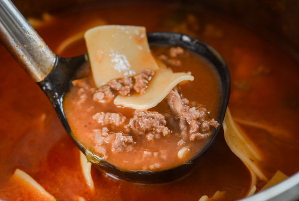 Ninja Foodi Lasagna Soup
