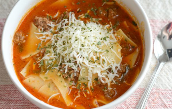 Ninja Foodi Lasagna Soup