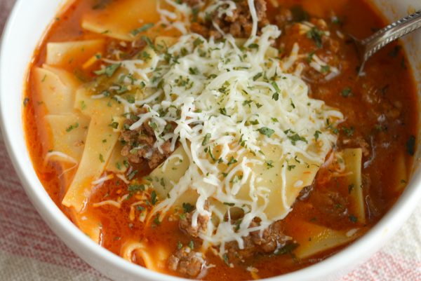 Ninja Foodi Lasagna Soup